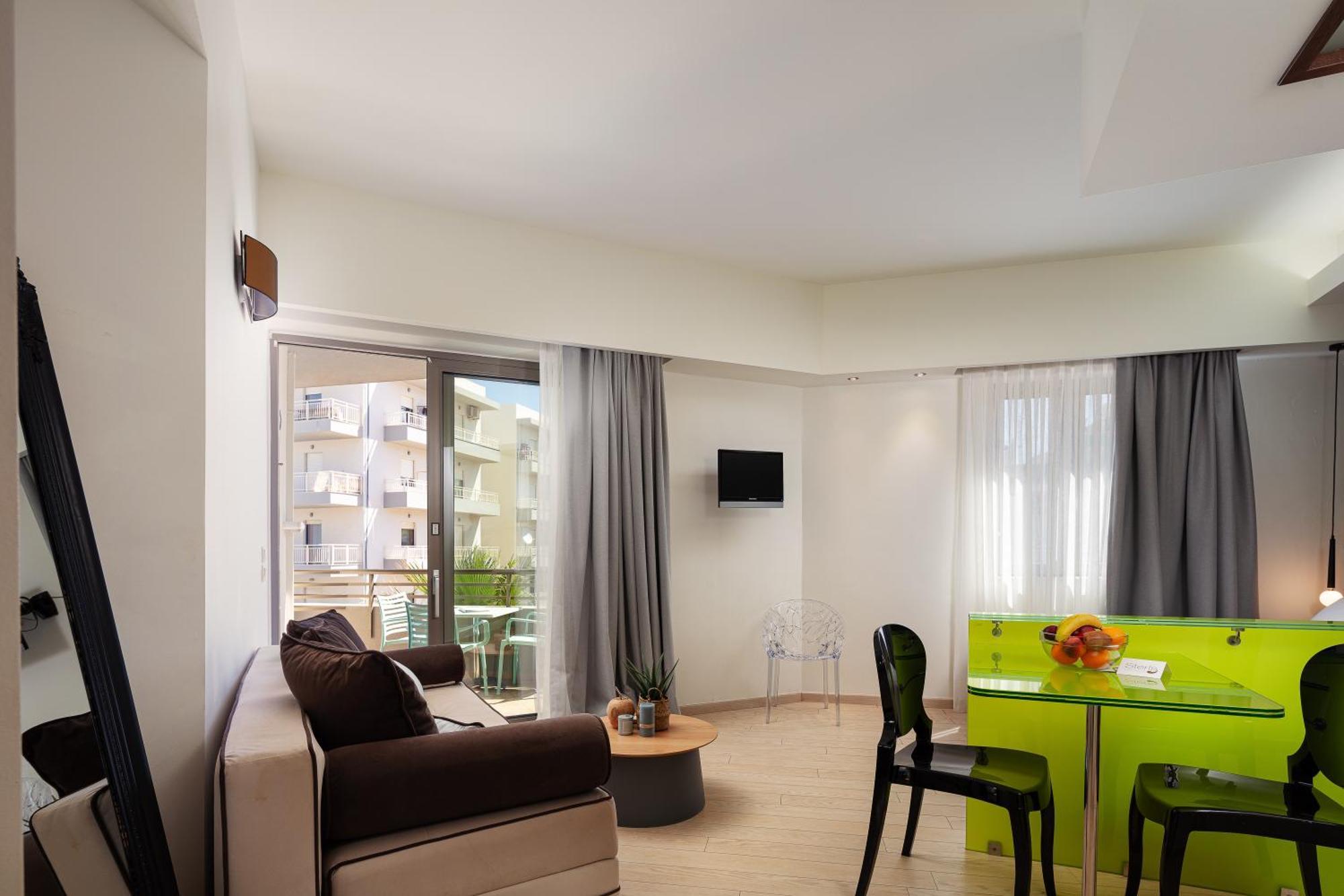 Steris Elegant Beach Hotel & Apartments Rethymno Exterior foto