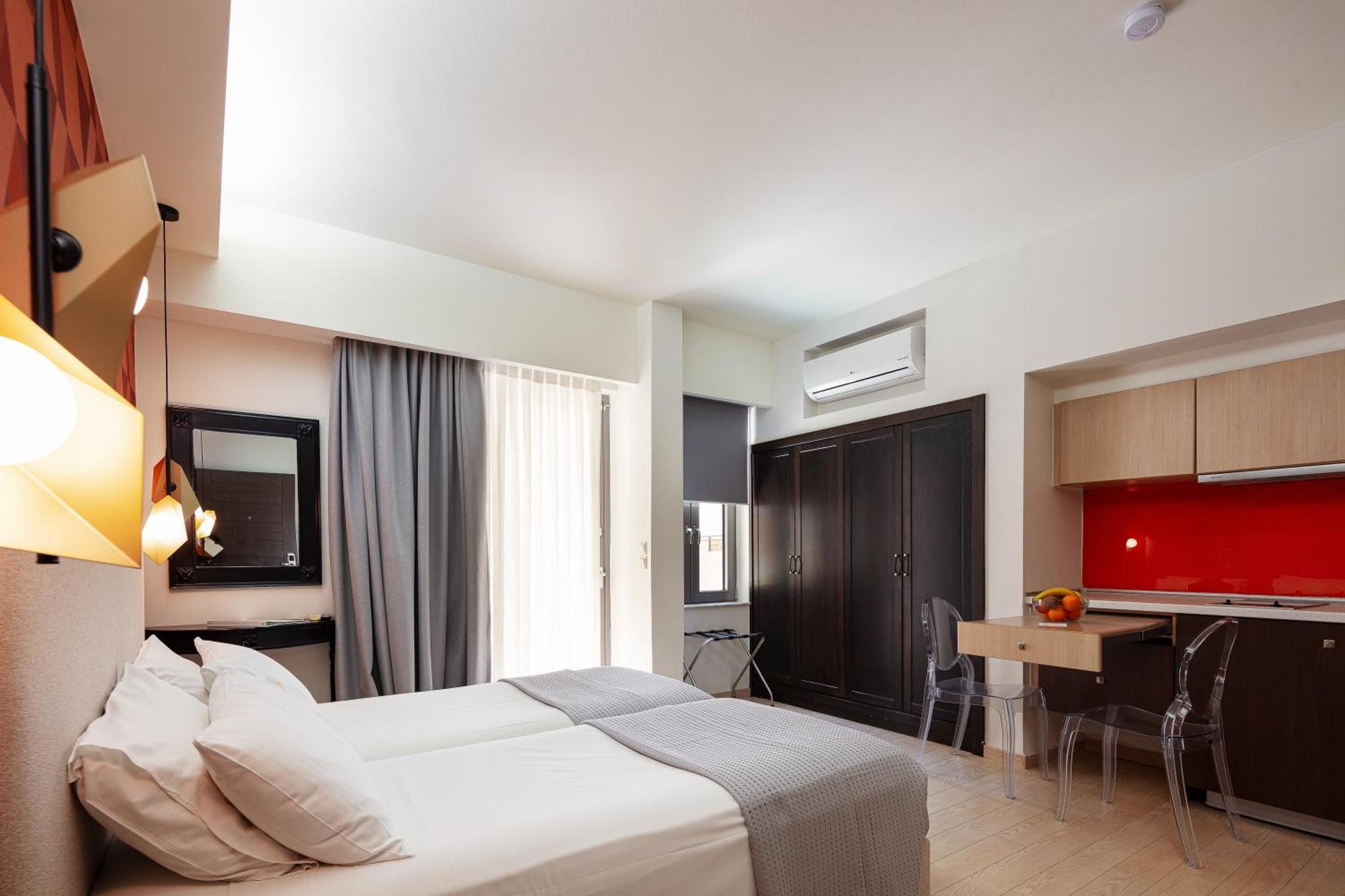 Steris Elegant Beach Hotel & Apartments Rethymno Exterior foto