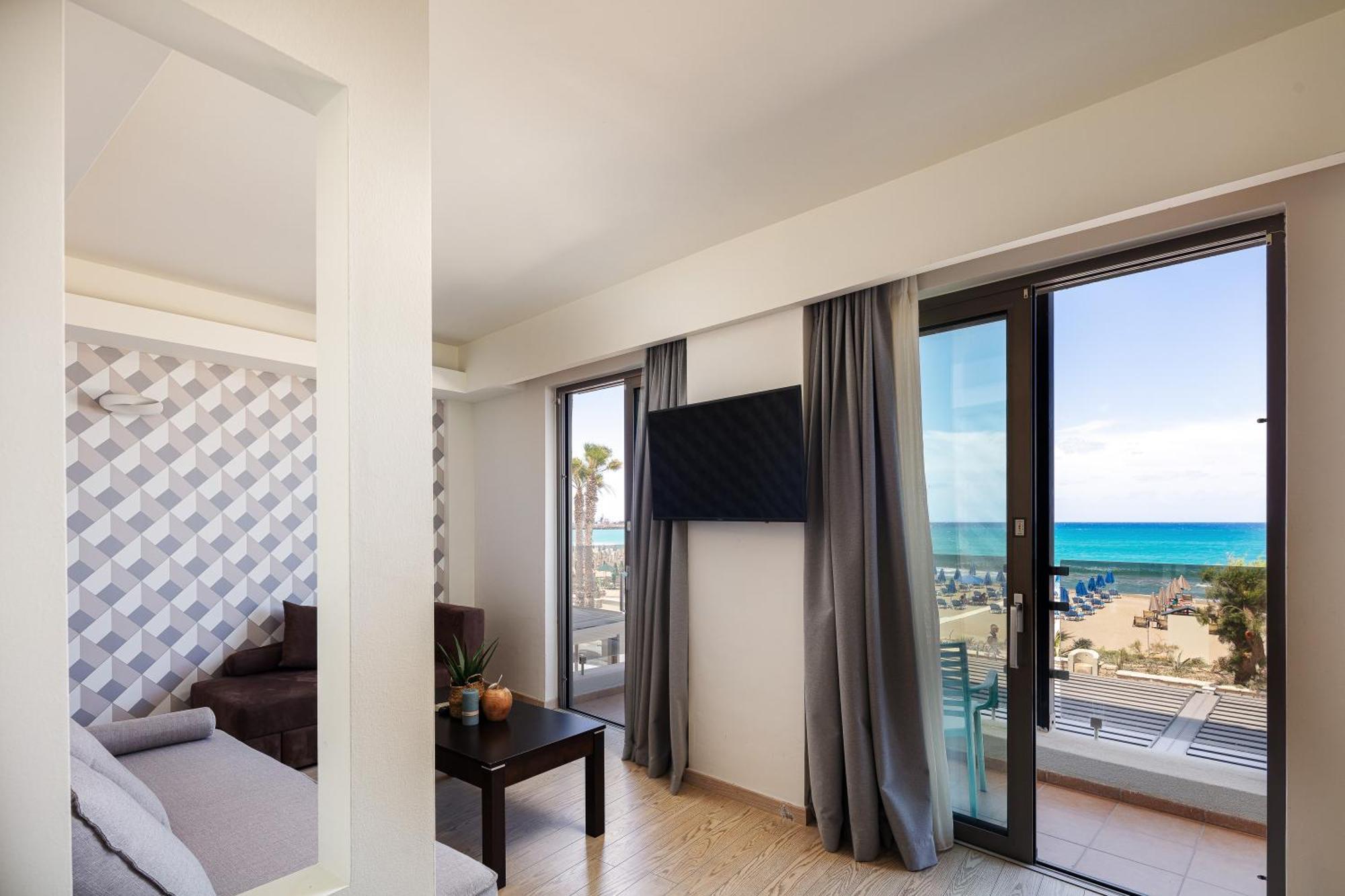 Steris Elegant Beach Hotel & Apartments Rethymno Exterior foto