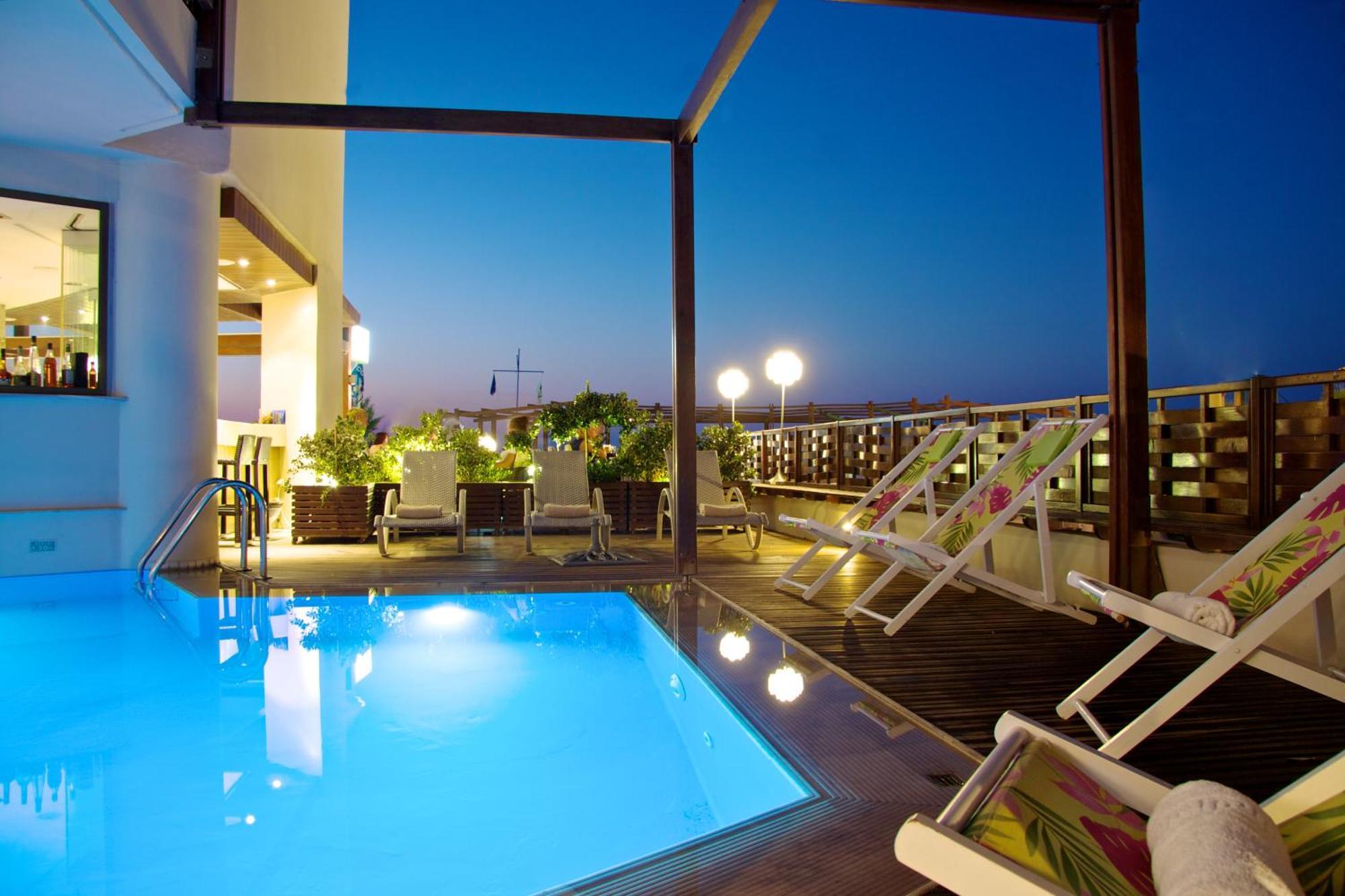 Steris Elegant Beach Hotel & Apartments Rethymno Exterior foto