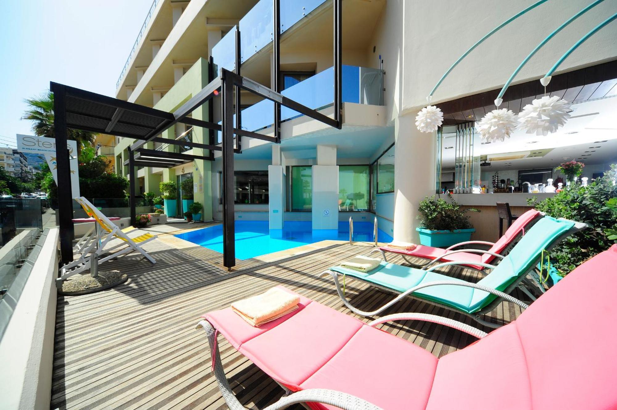 Steris Elegant Beach Hotel & Apartments Rethymno Exterior foto